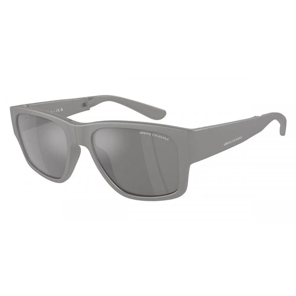 Lunettes de soleil Armani Exchange grises injectées