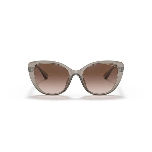 Lunettes de soleil Armani Exchange marron injecté