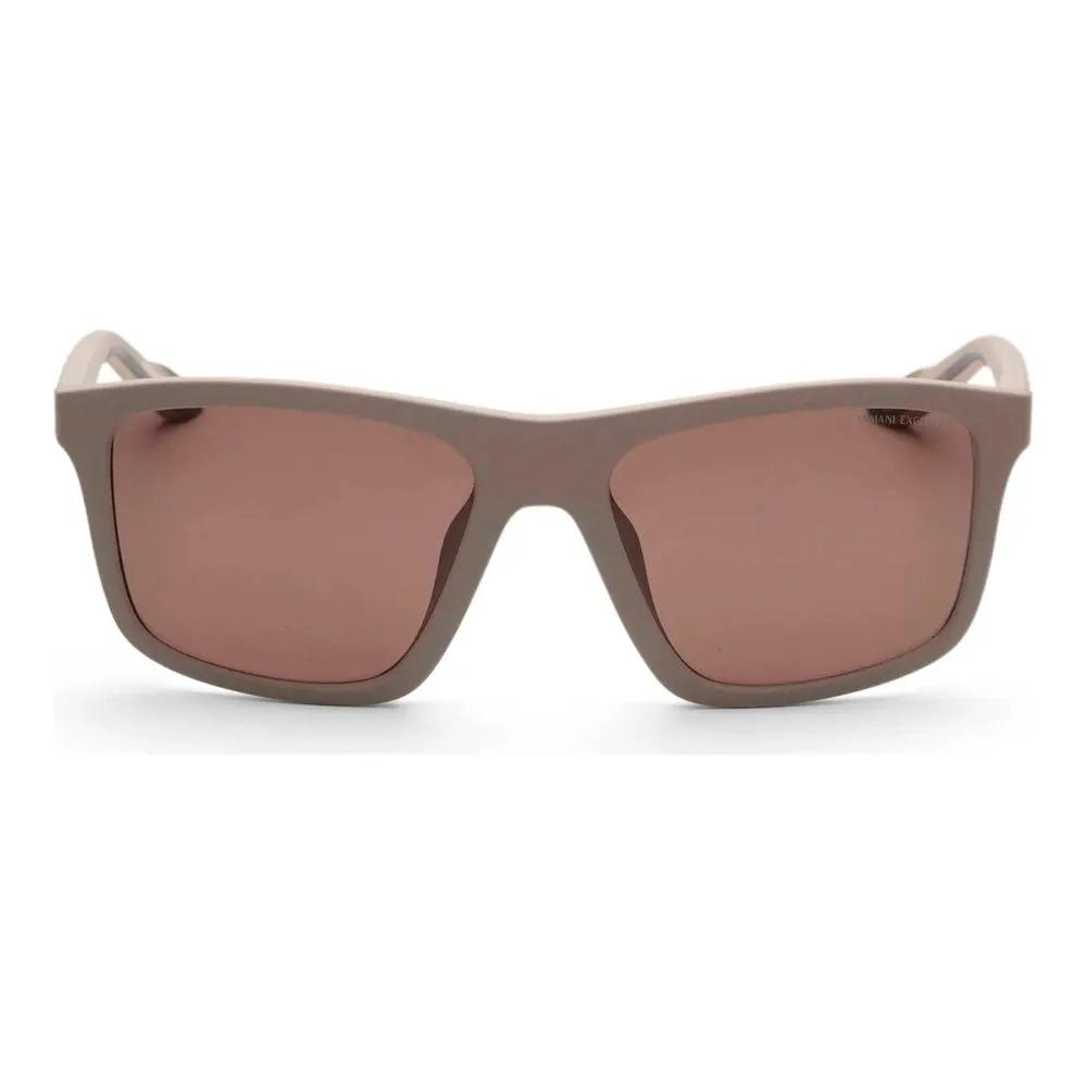 Armani Exchange Brown Injected Sunglasses