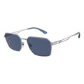 Lunettes de soleil Emporio Armani en métal gris