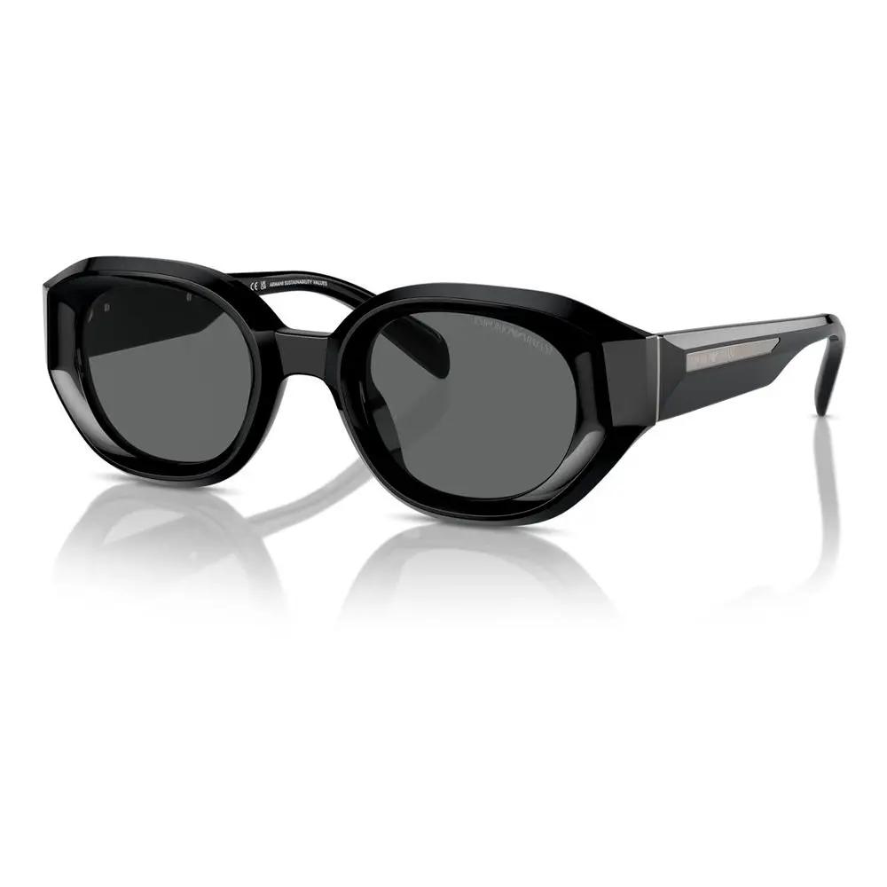 Lunettes de soleil Emporio Armani en acétate noir