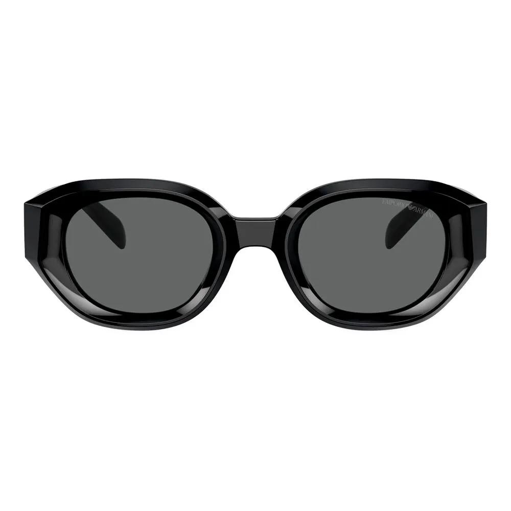 Lunettes de soleil Emporio Armani en acétate noir