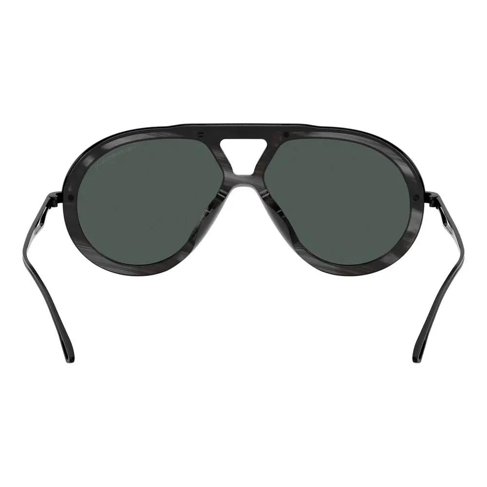 Emporio Armani Gray Acetate Sunglasses
