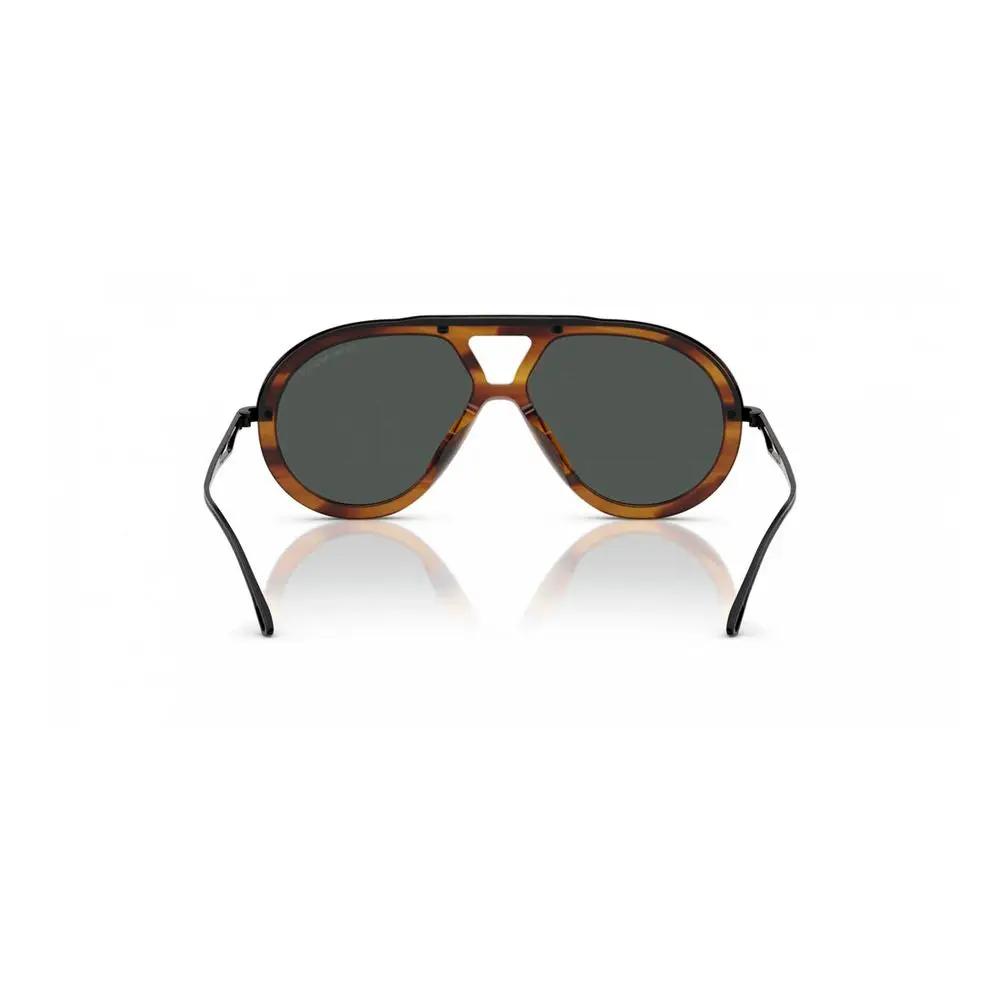 Emporio Armani Brown Acetate Sunglasses