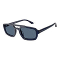Lunettes de soleil Emporio Armani en acétate bleu