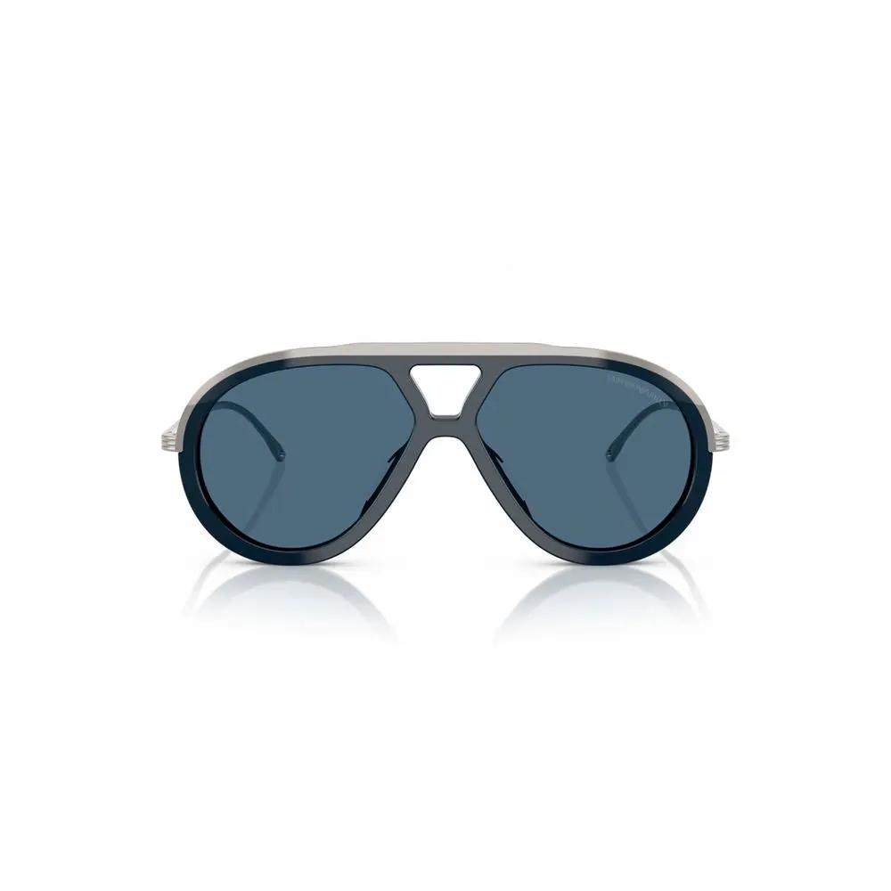 Emporio Armani Blue Acetate Sunglasses