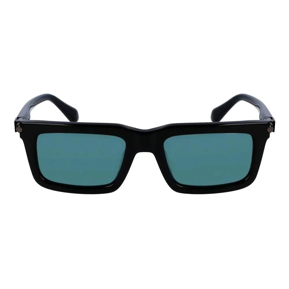 Lunettes de soleil Ferragamo en acétate noir