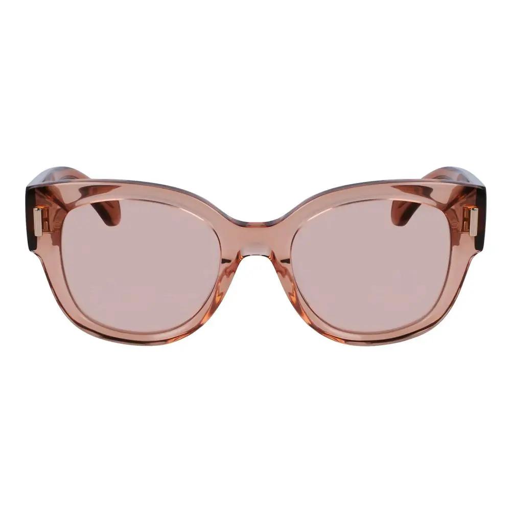 Ferragamo Transparent Acetate Sunglasses