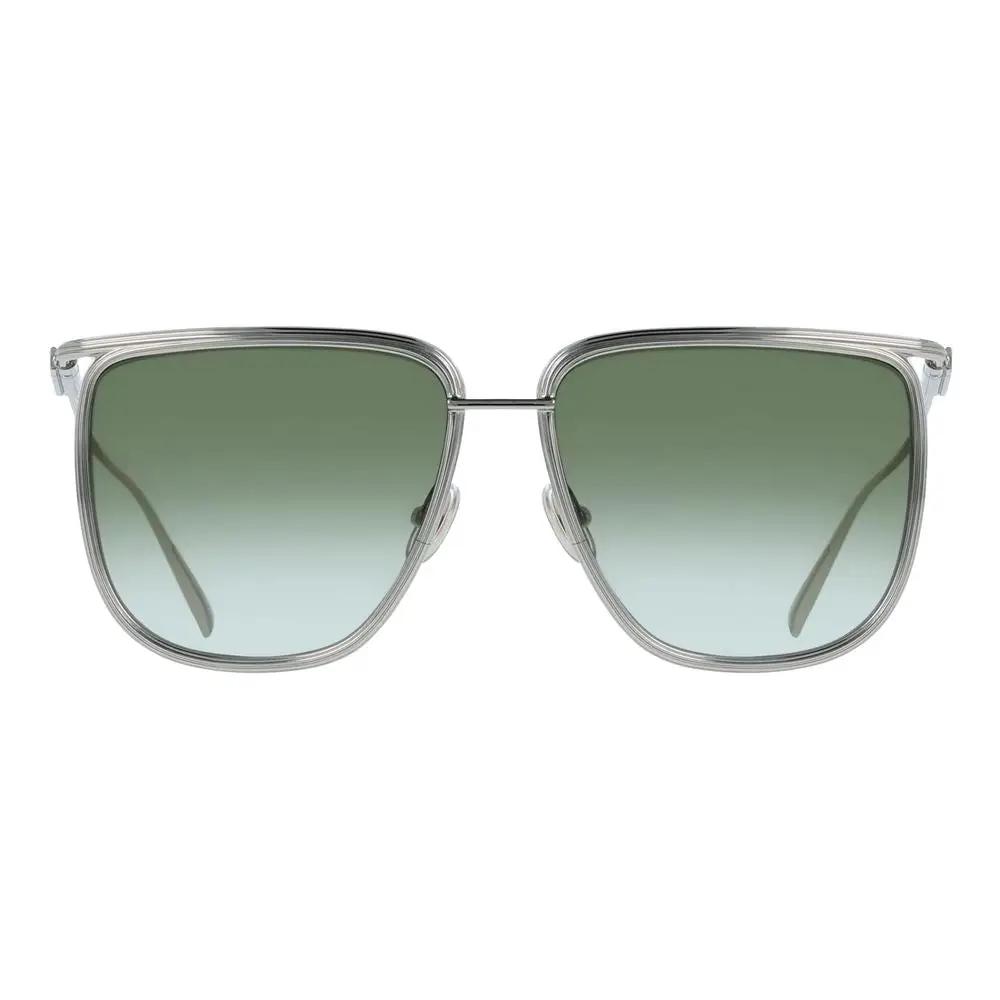 Lunettes de soleil Ferragamo en métal doré