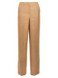 Fendi Beige Wool Dress Pants