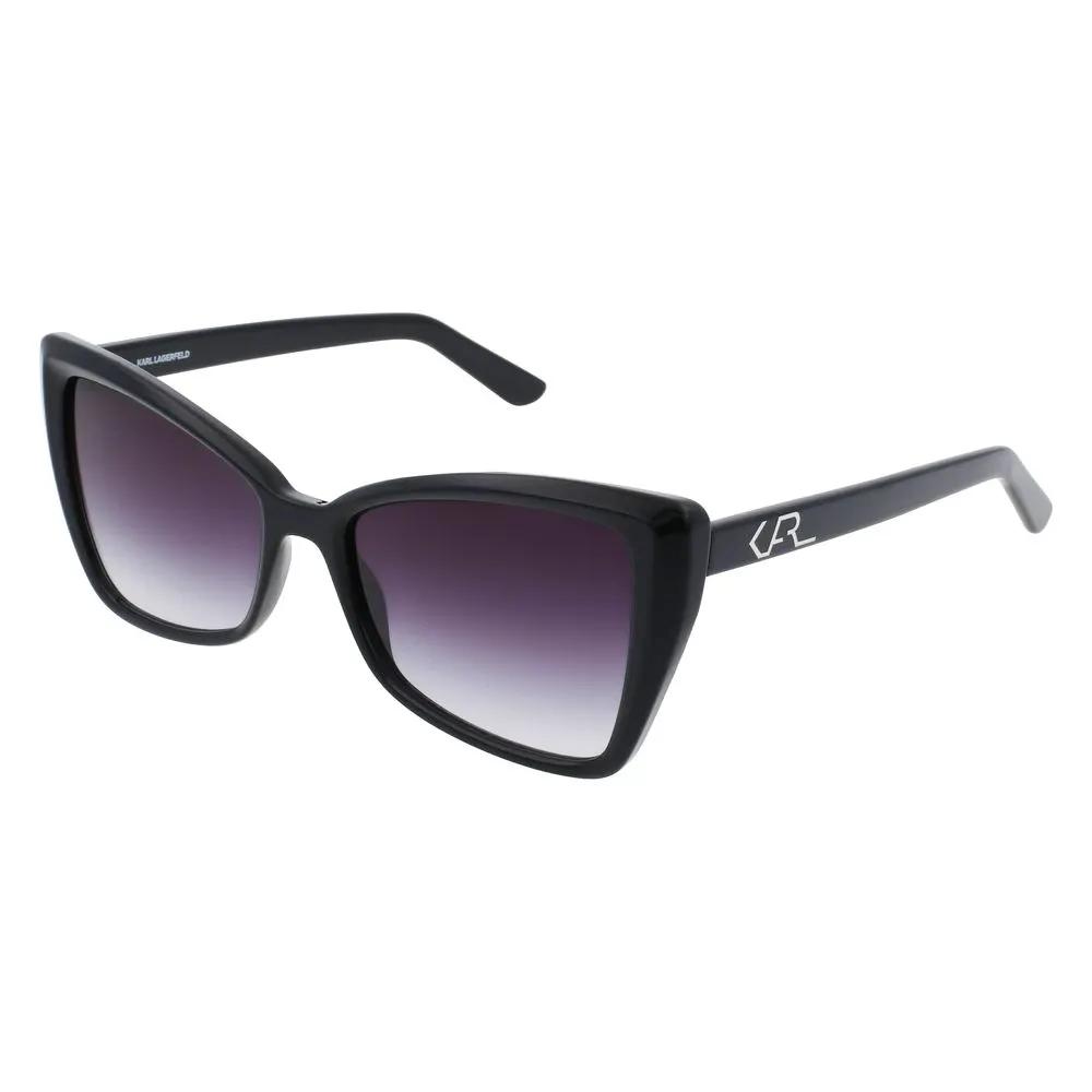 Lunettes de soleil noires injectées Karl Lagerfeld