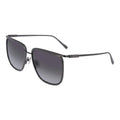 Lunettes de soleil Ferragamo en métal gris