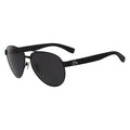 Lacoste Black Metal Sunglasses