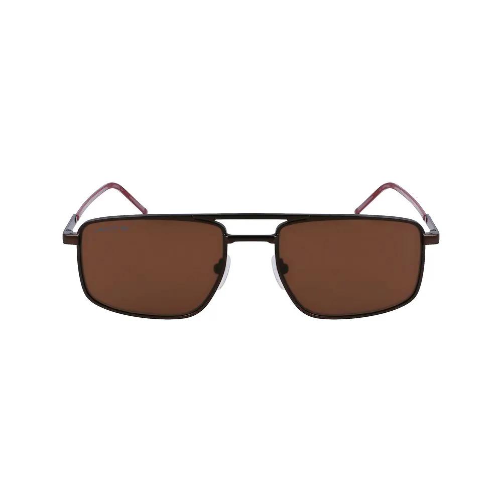 Lacoste Brown Metal Sunglasses