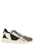 Baskets Fendi Bos Taurus en cuir de veau multicolore