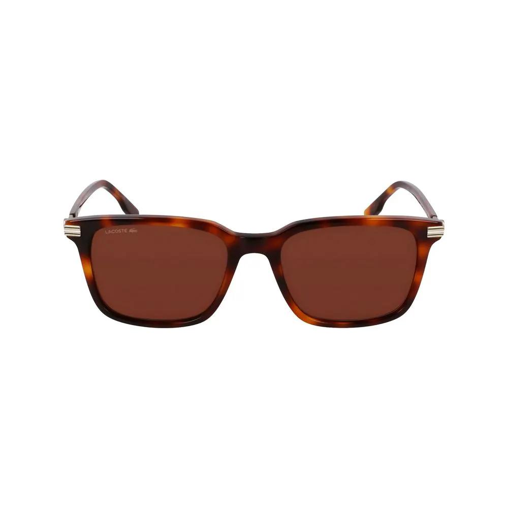 Lacoste Brown Acetate Sunglasses