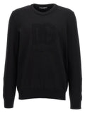 Dolce & Gabbana Black Virgin Wool Cardigan