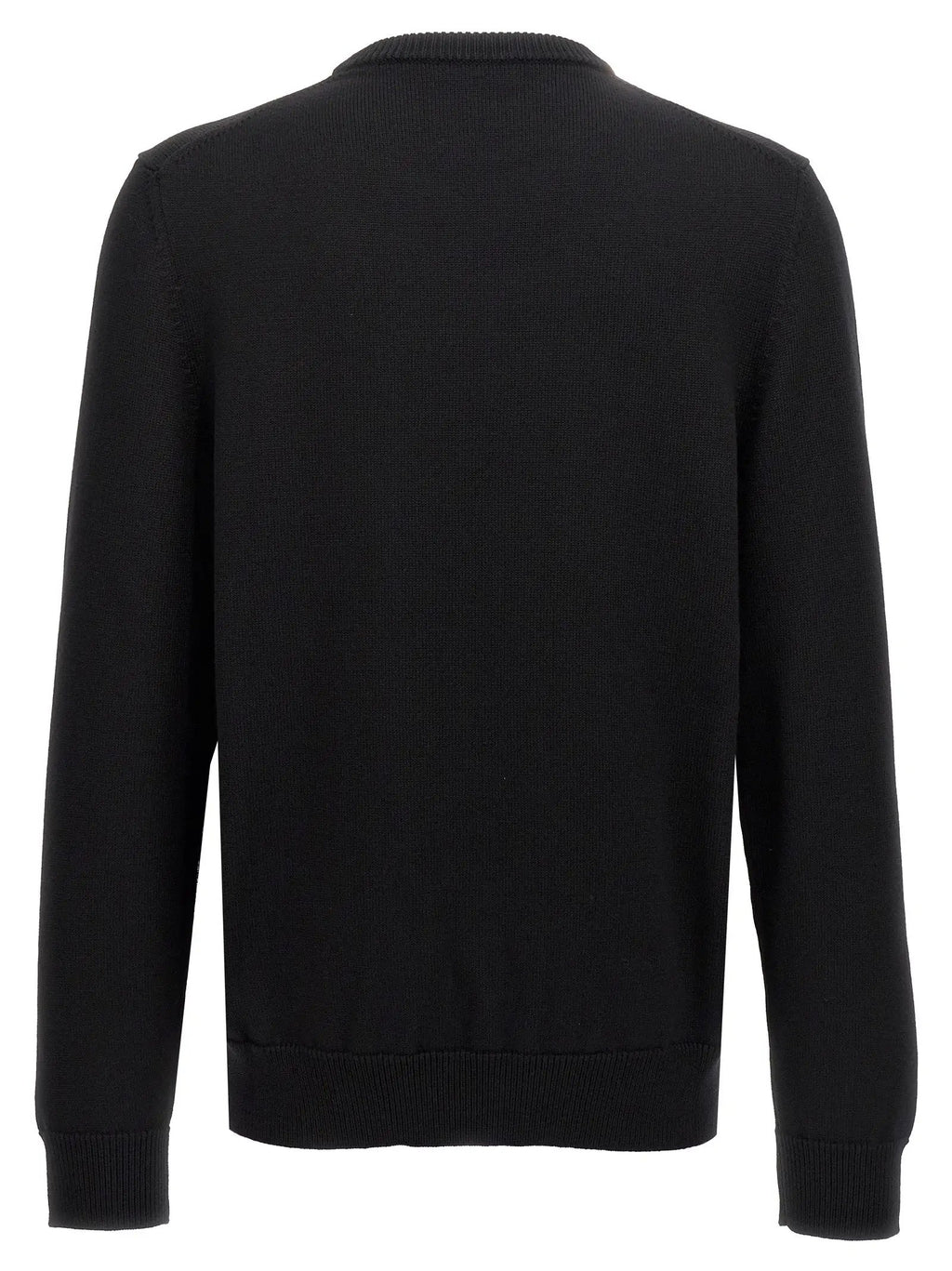 Dolce & Gabbana Black Virgin Wool Cardigan
