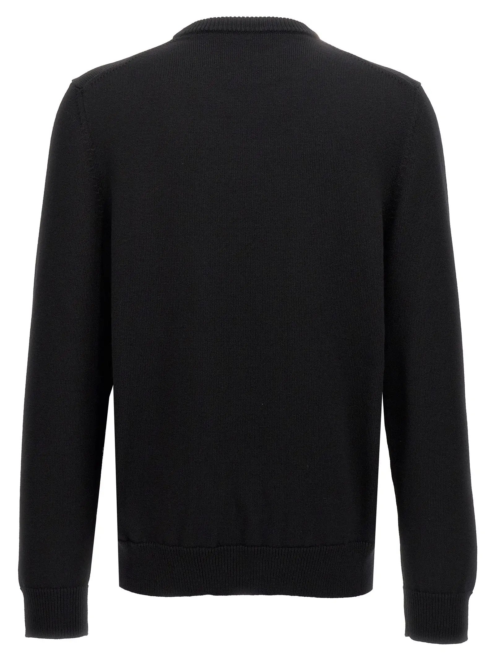 Dolce & Gabbana Black Virgin Wool Cardigan