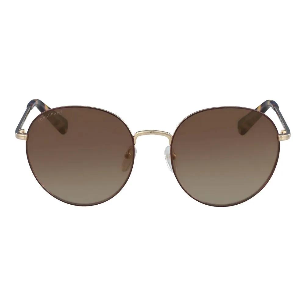 Longchamp Gold Metal Sunglasses