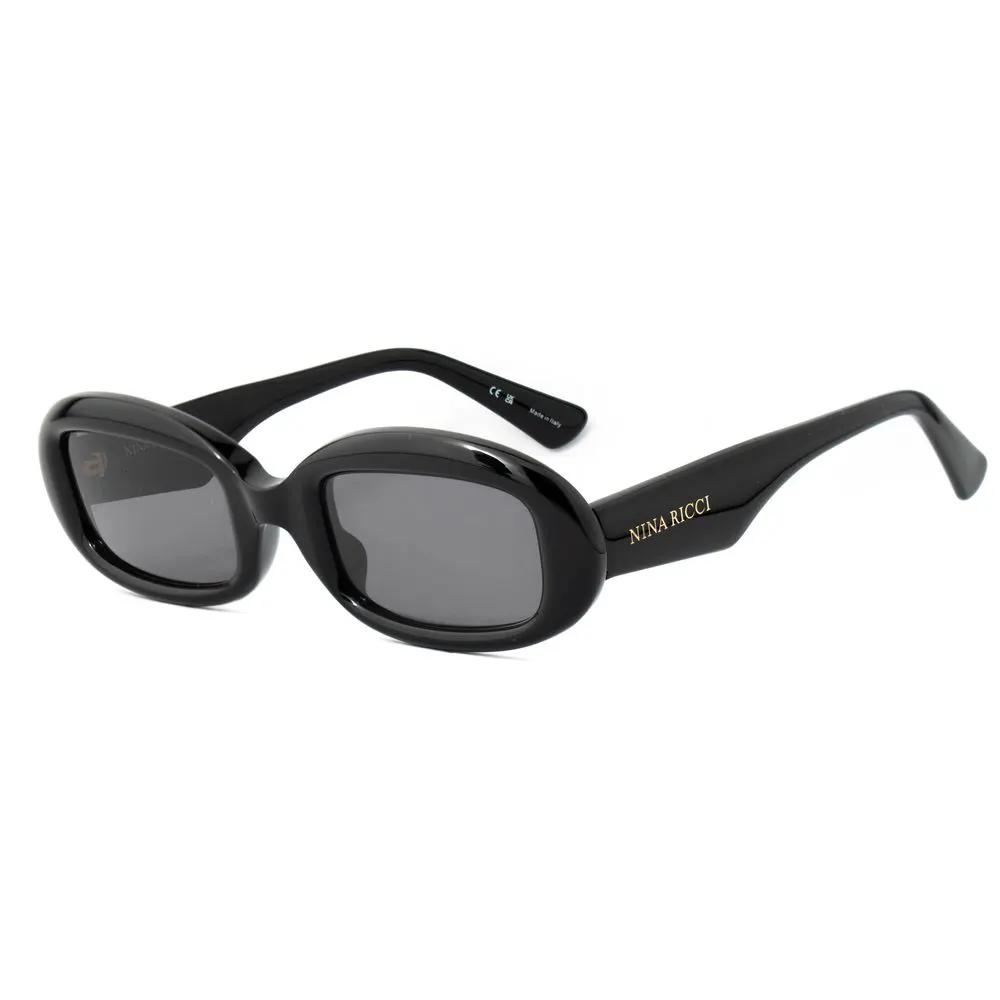 Nina Ricci Black Acetate Sunglasses