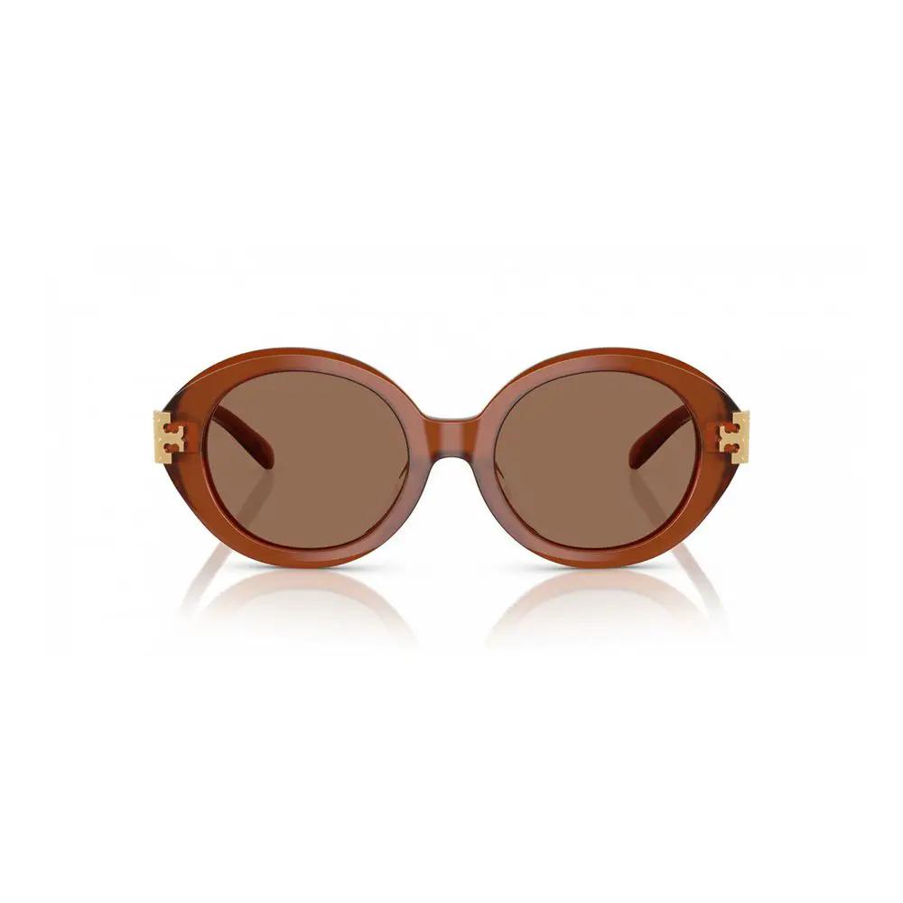 Tory Burch Brown Acetate Sunglasses
