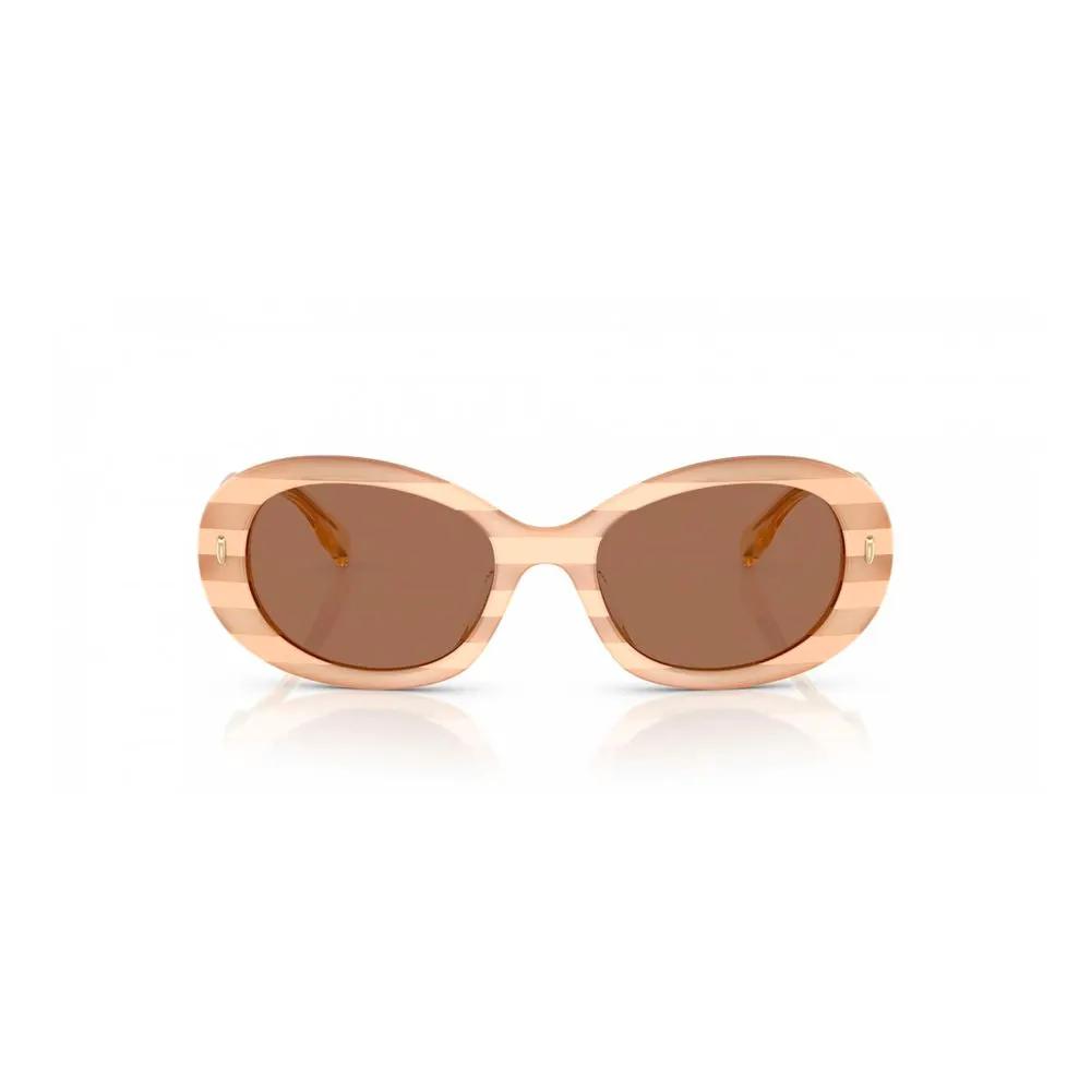 Tory Burch Brown Acetate Sunglasses