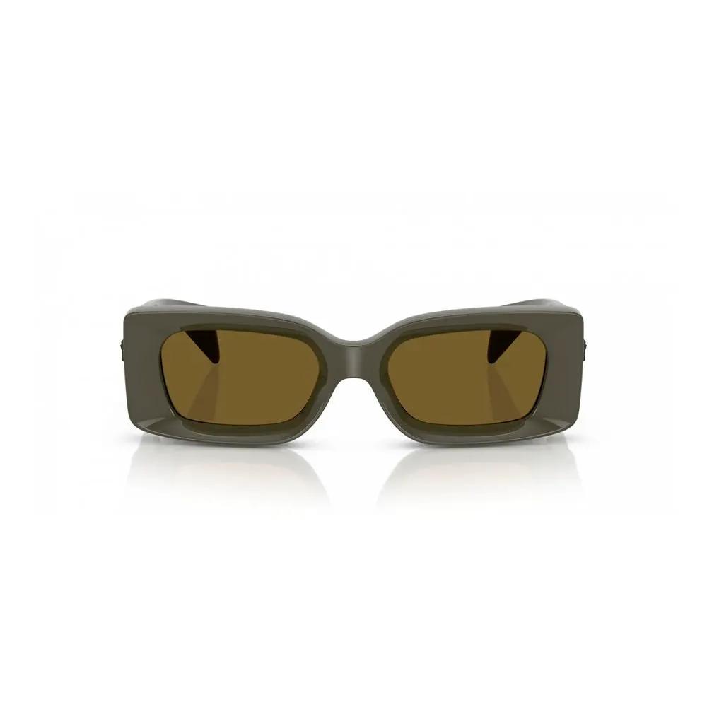 Versace Gray Acetate Sunglasses