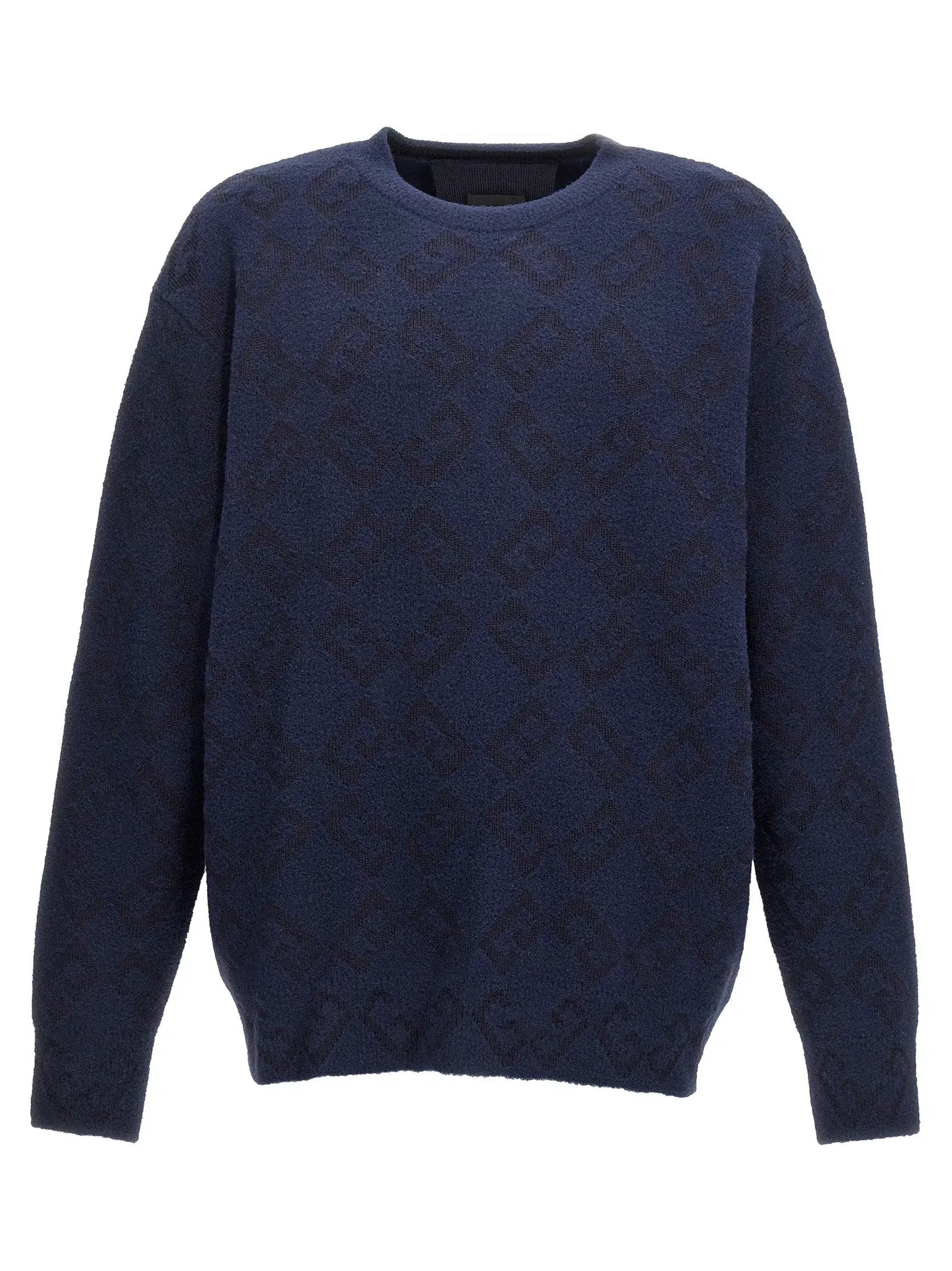 Givenchy Blue Wool Cardigan