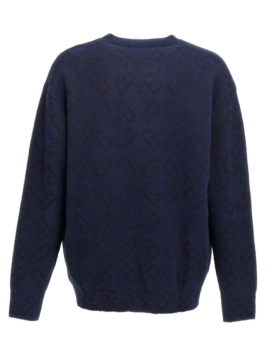 Givenchy Blue Wool Cardigan