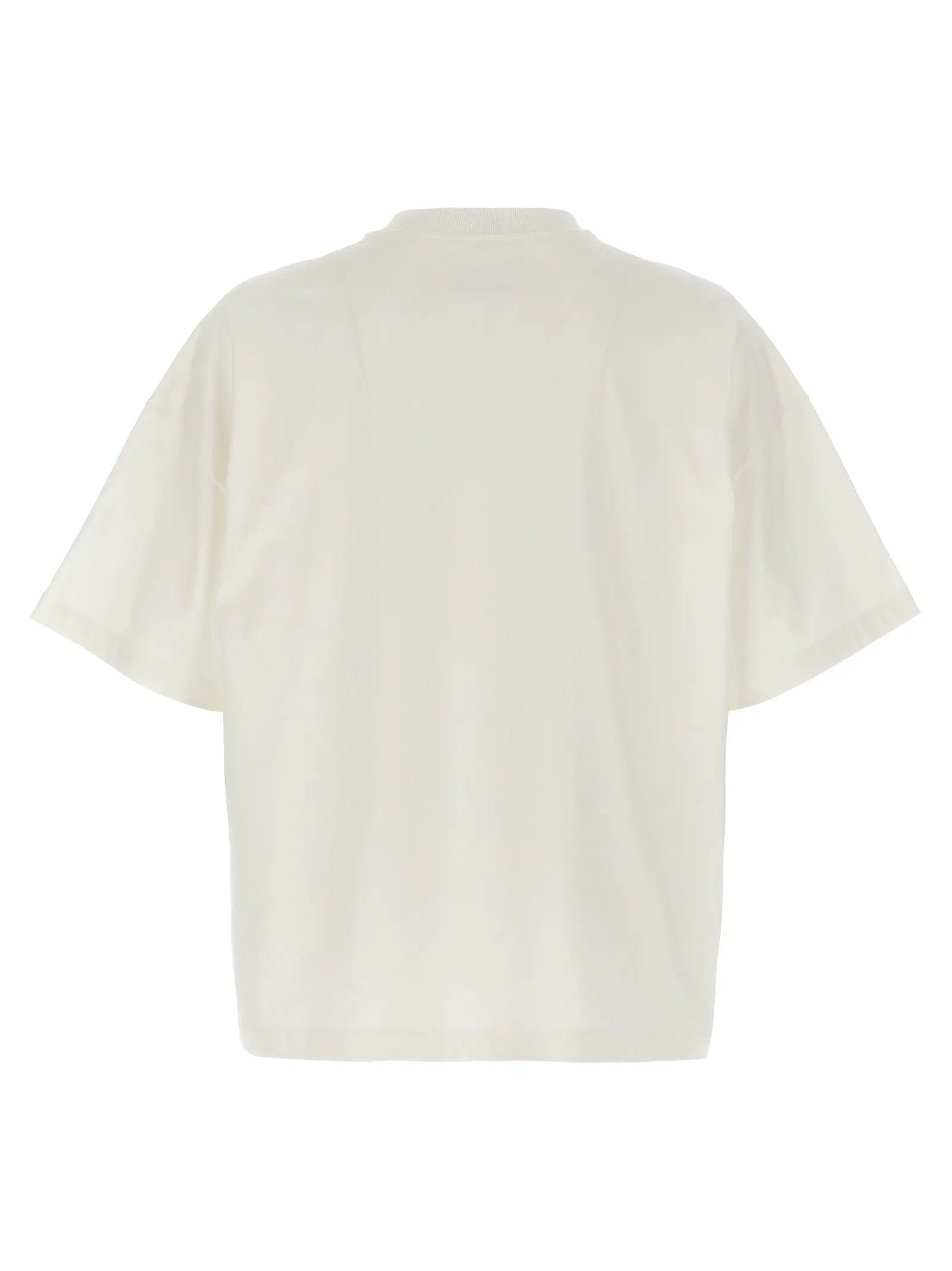 Jil Sander White Cotton T-Shirt