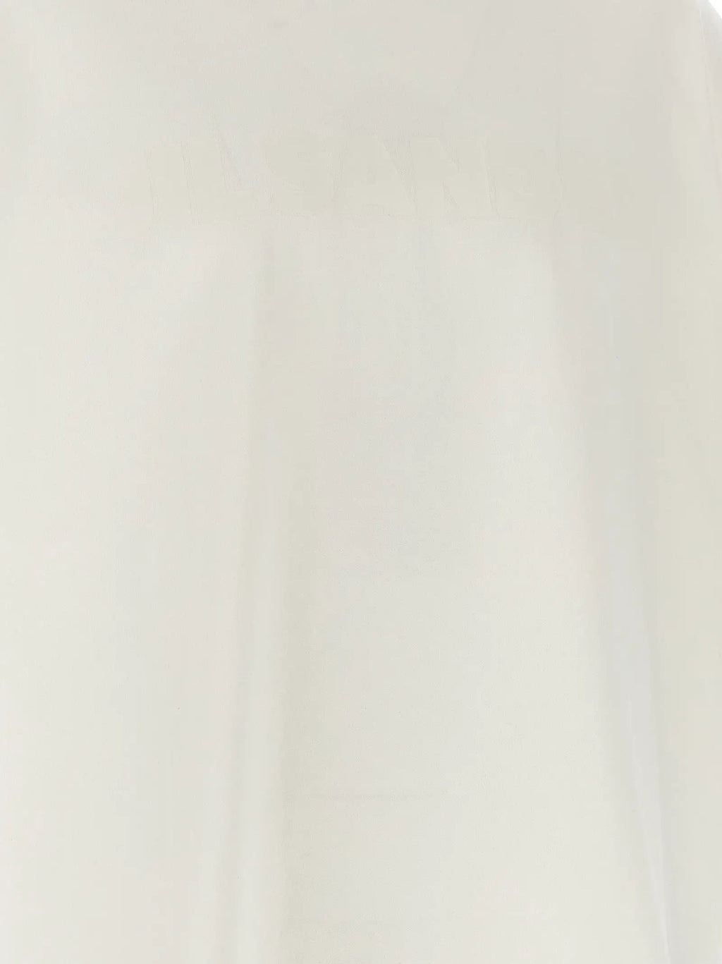 Jil Sander White Cotton T-Shirt