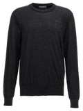 Dolce & Gabbana Black Cashmere Cardigan