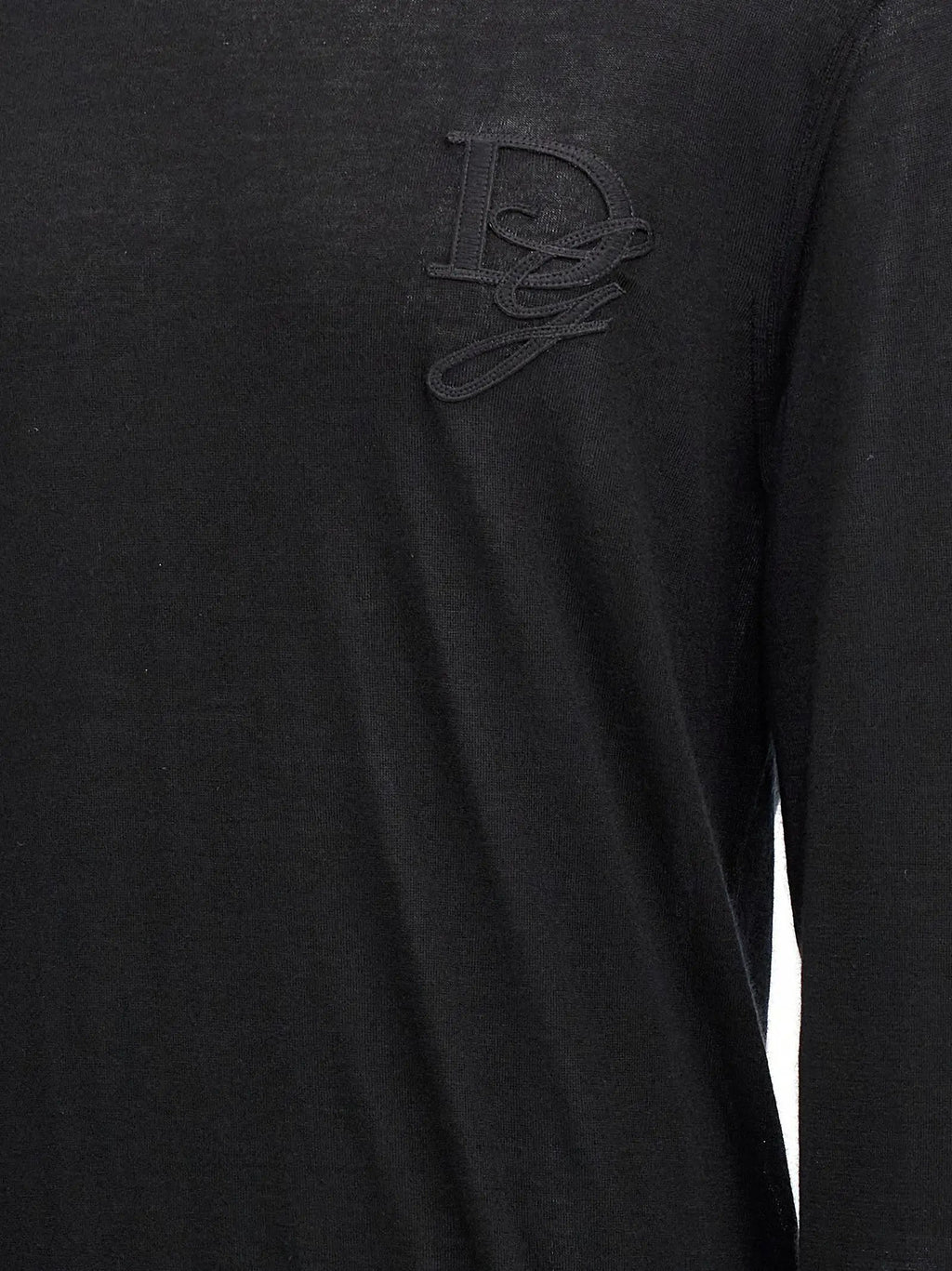 Dolce & Gabbana Black Cashmere Cardigan