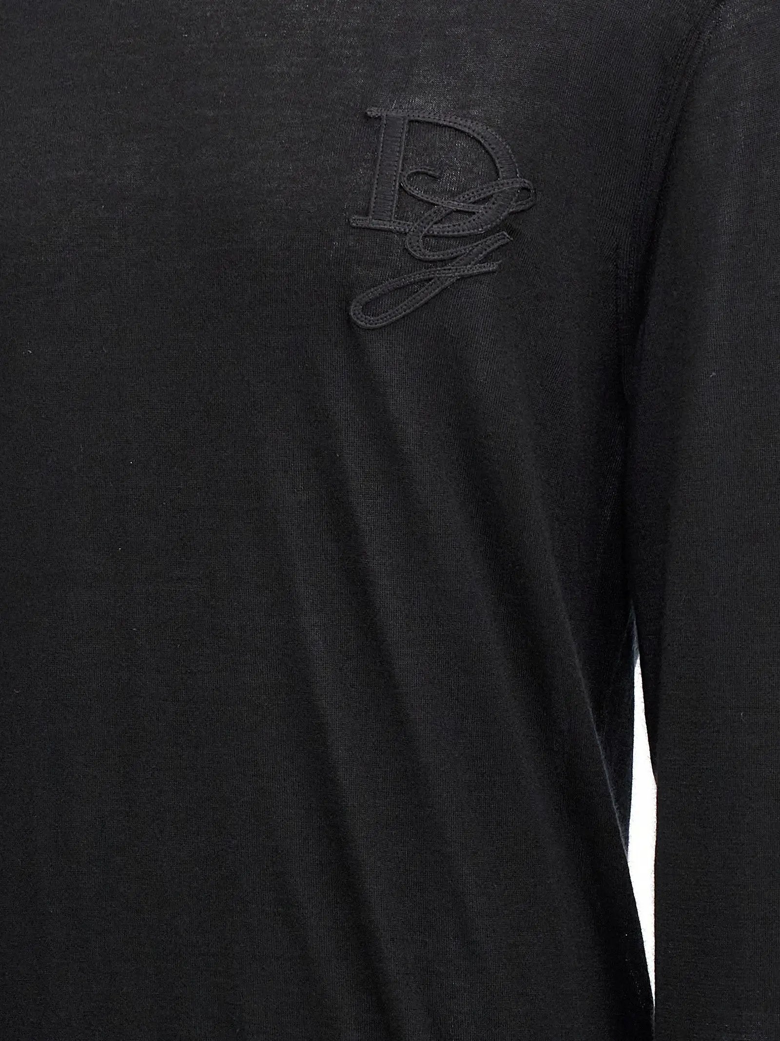 Dolce & Gabbana Black Cashmere Cardigan