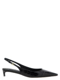 Escarpins Dolce &amp; Gabbana en cuir de veau noir à talon moyen