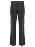 Fendi Gray Cashmere Casual Pants