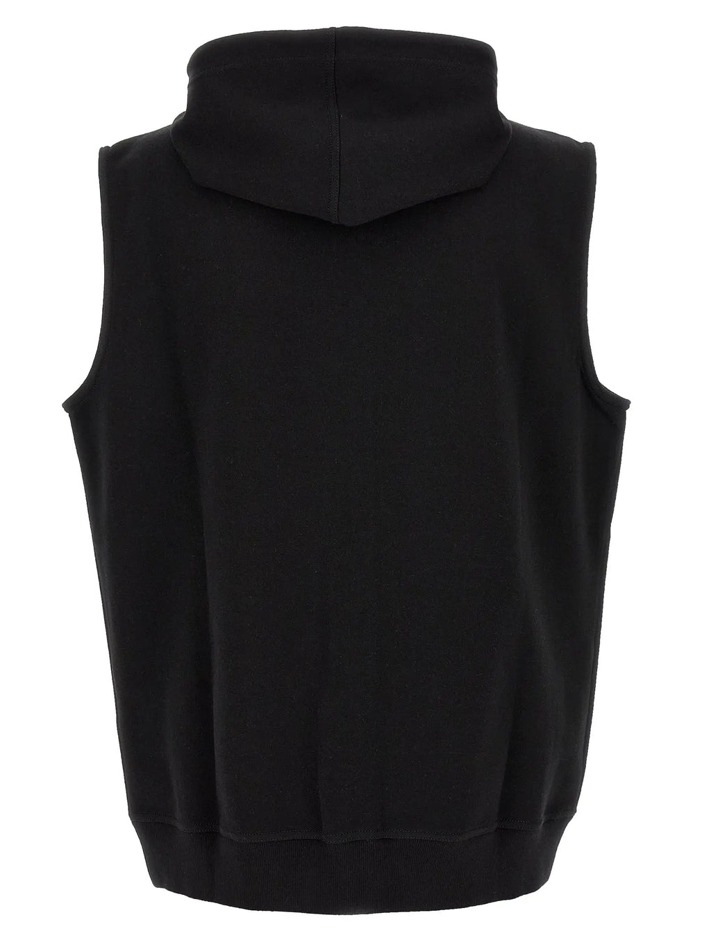 Brunello Cucinelli Black Cotton Sleeveless Jacket