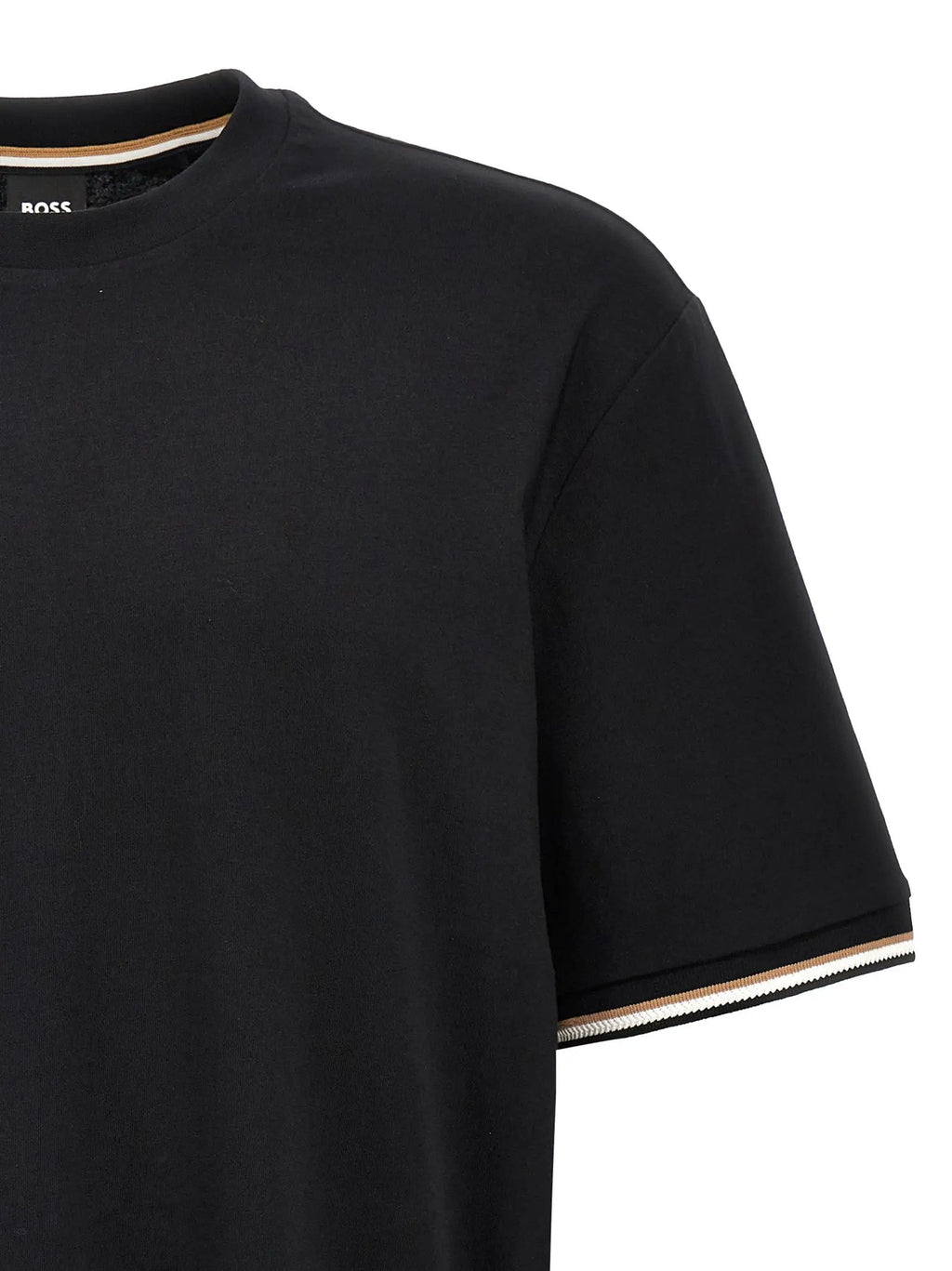 T-shirt Hugo Boss en coton noir