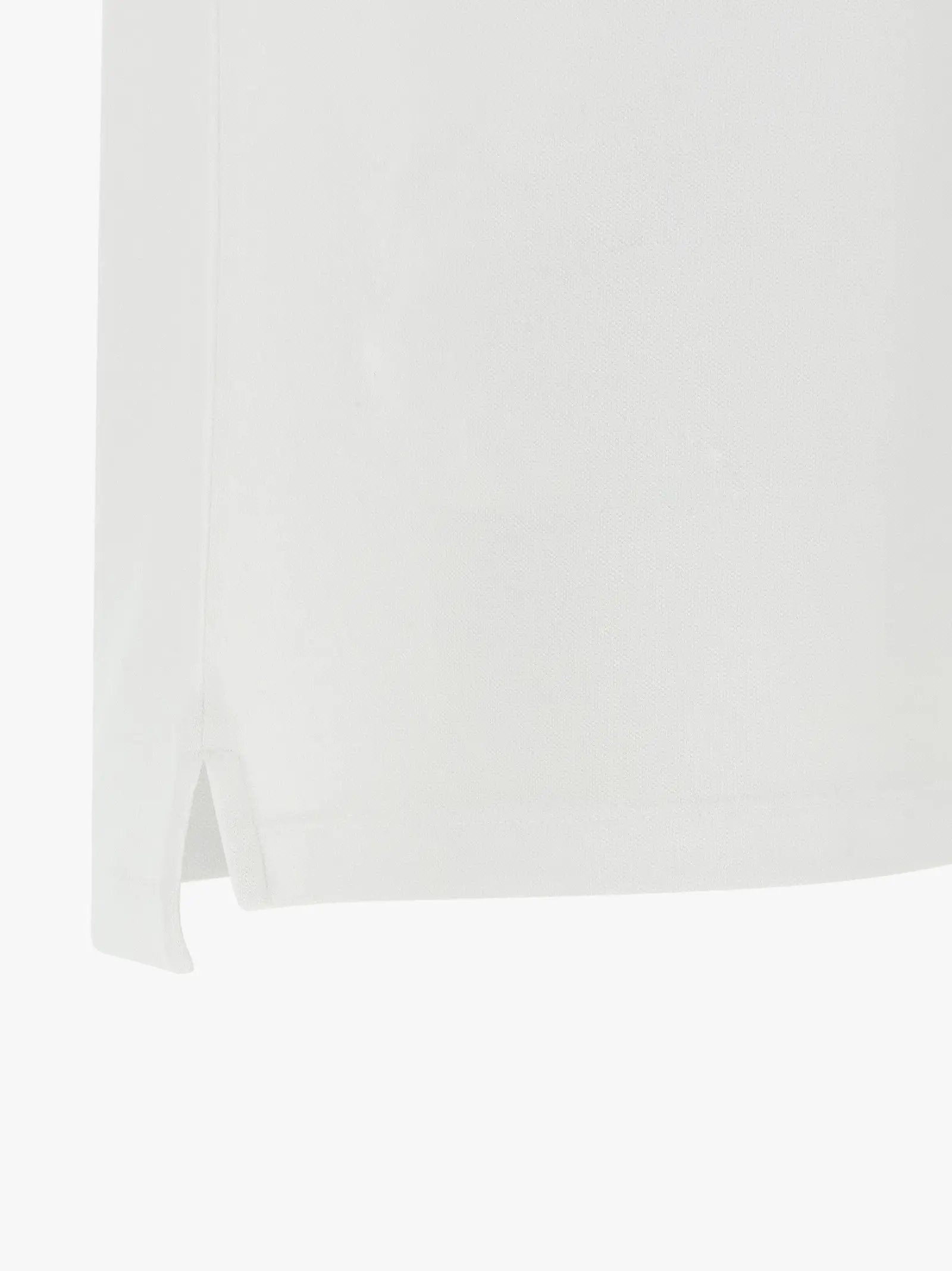 Hugo Boss White Cotton Polo Shirt