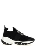 Roger Vivier Black Polyester Athletic Sneakers
