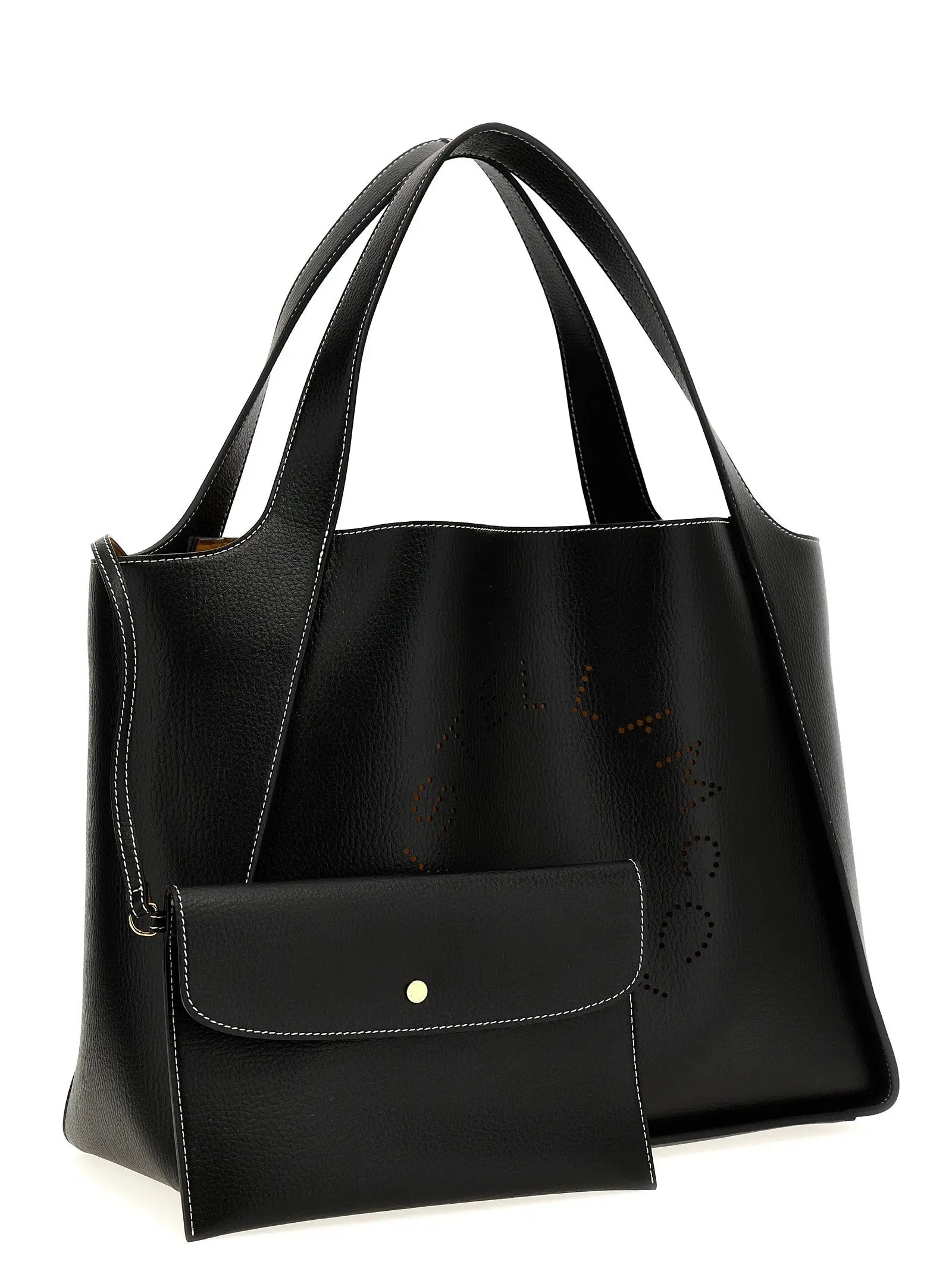 Stella McCartney Black Polyamide Tote Bag