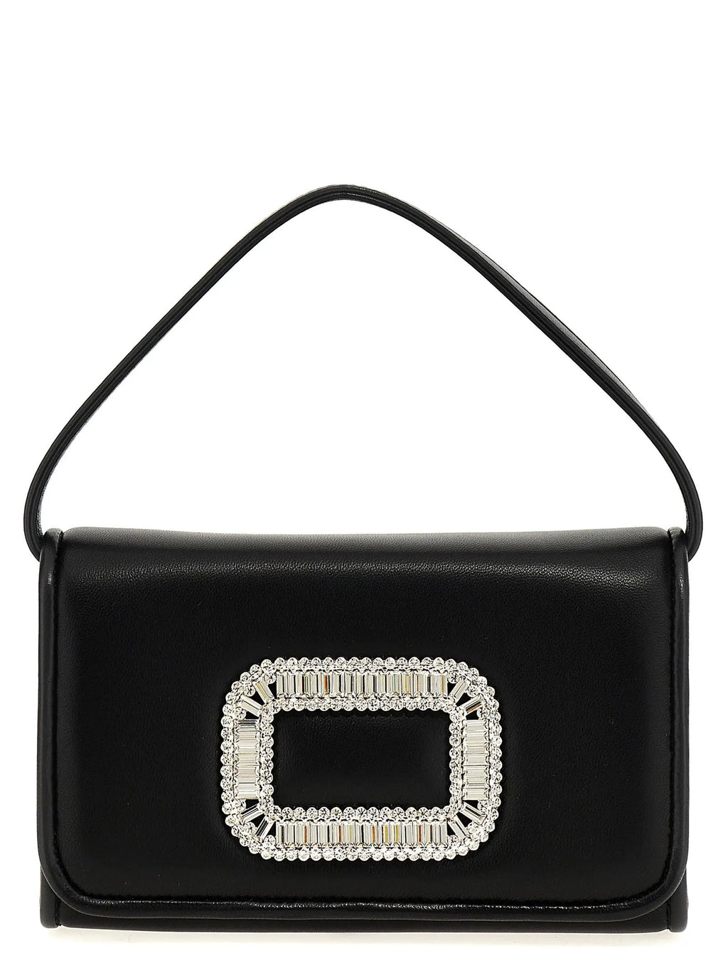 Roger Vivier Black Lamb Leather Handbag
