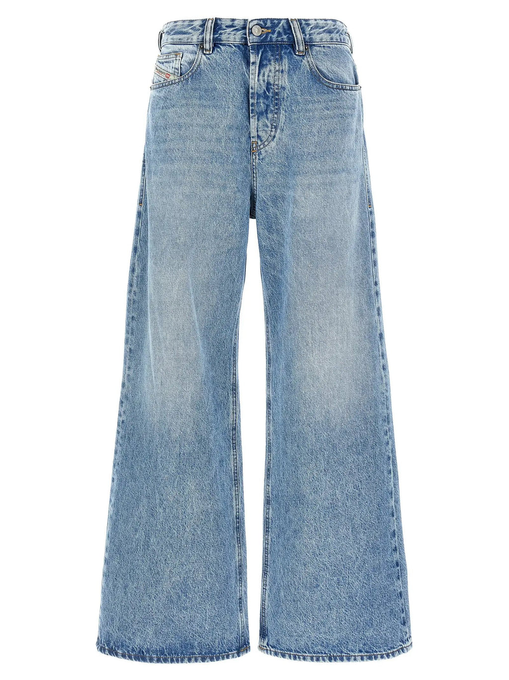 Diesel Blue Cotton Jeans Denim