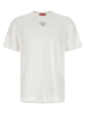 Diesel White Cotton T-Shirt