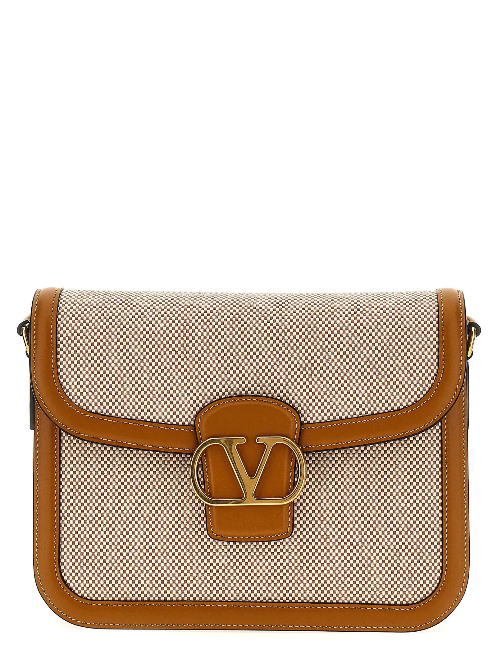 Valentino Garavani Multicolor Cotton Shoulder Bag