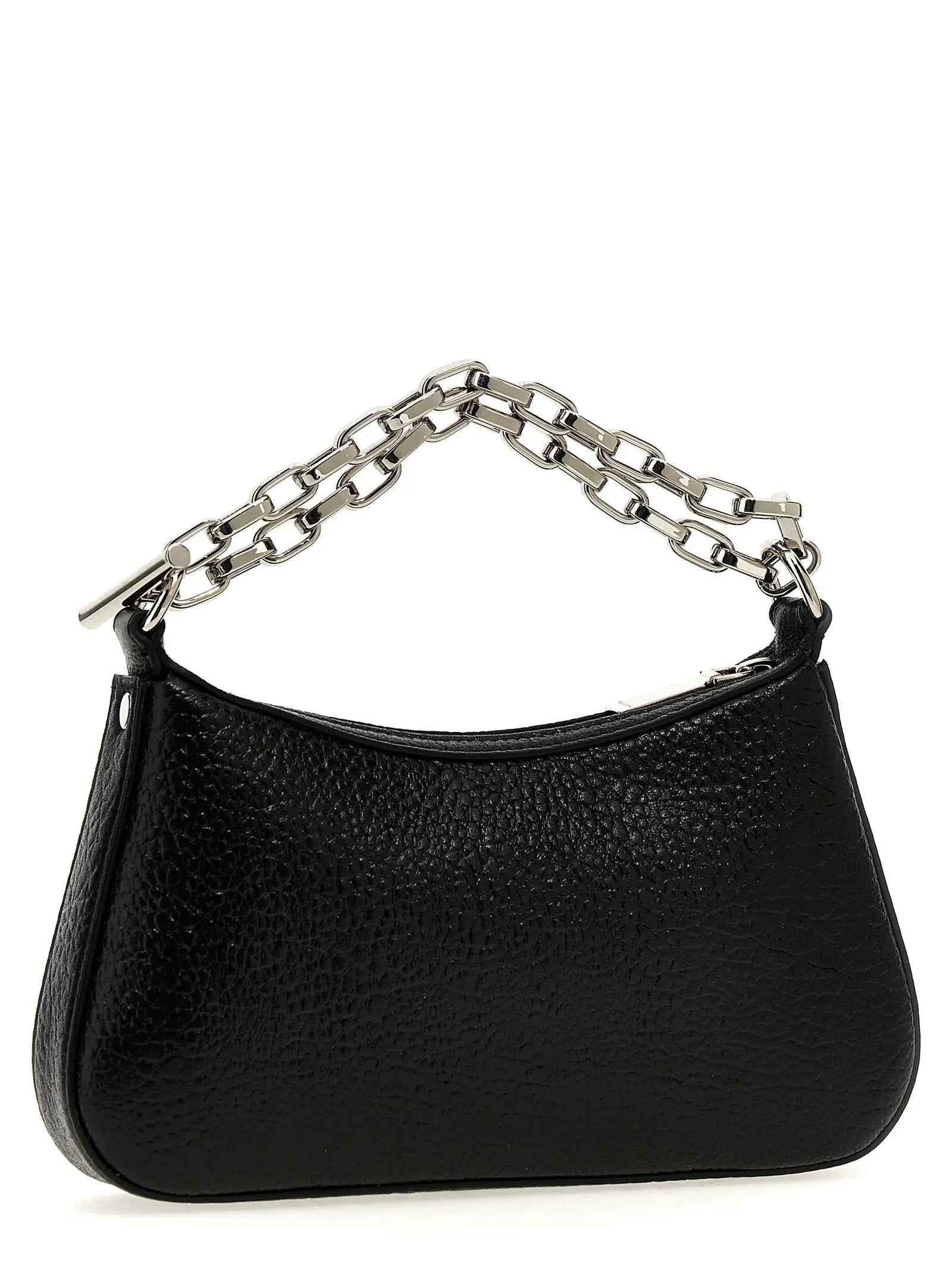 Alexander McQueen Black Lamb Leather Handbag
