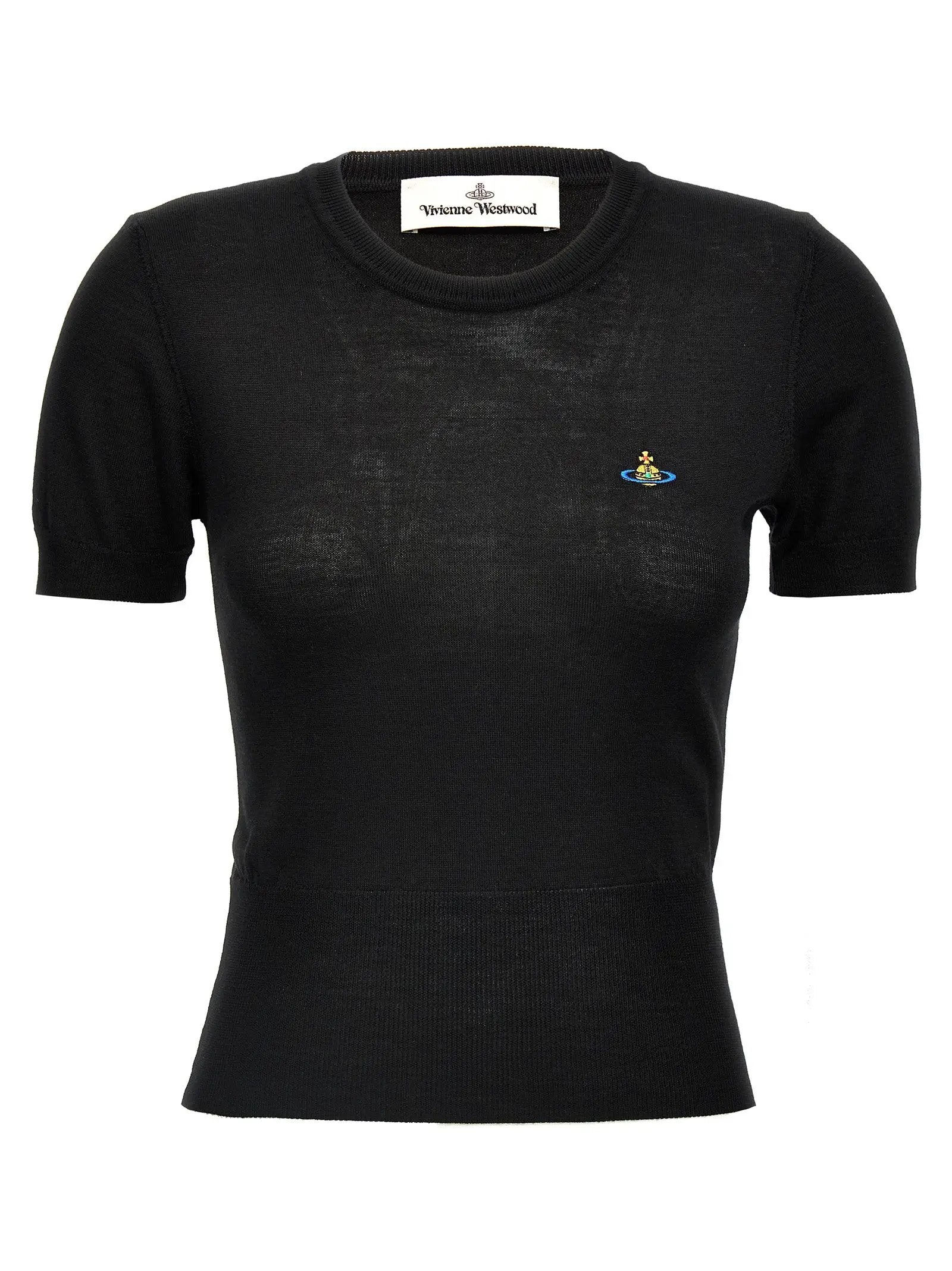 Vivienne Westwood Black Wool T-Shirt