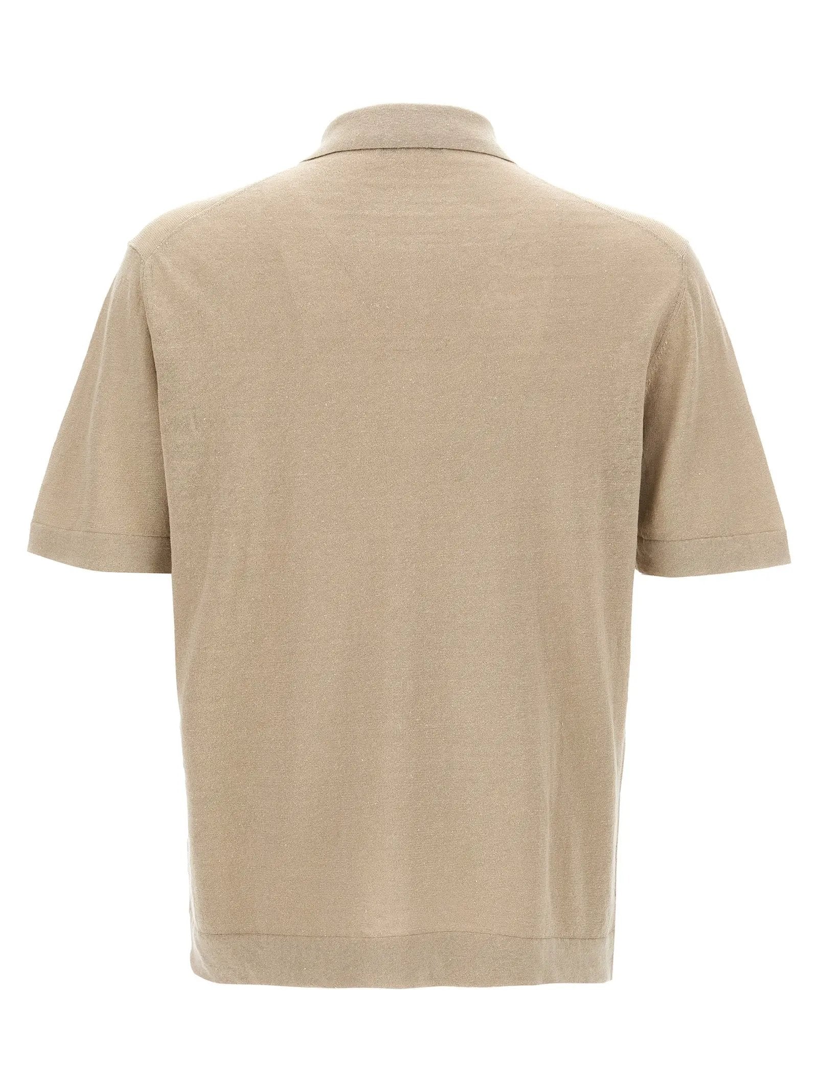 ZANONE Beige Linen Blouse