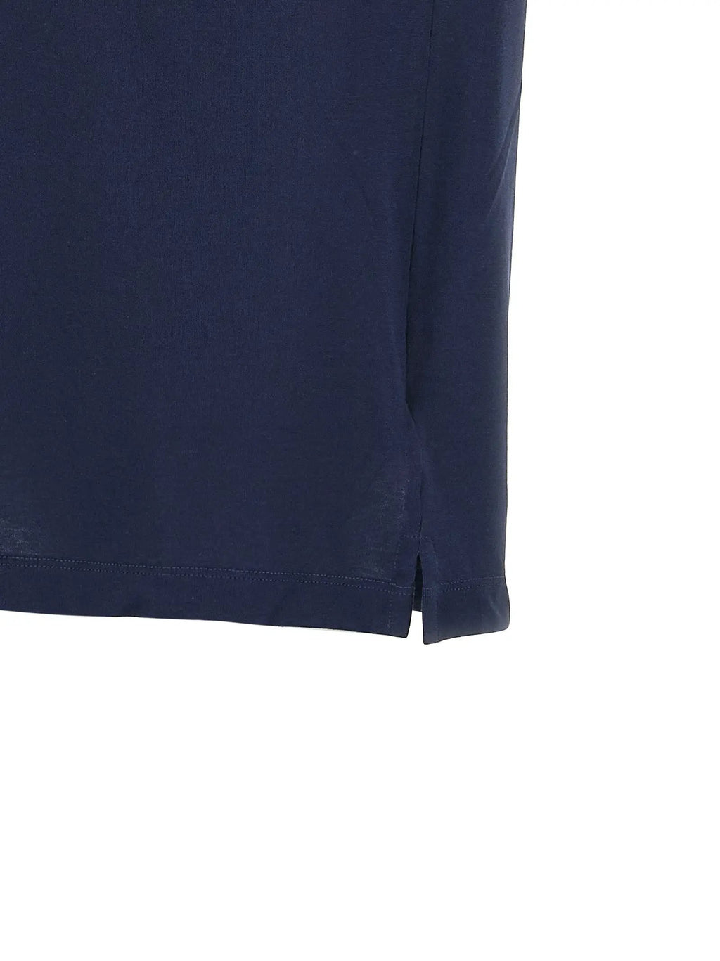 ZANONE Blue Cotton T-Shirt